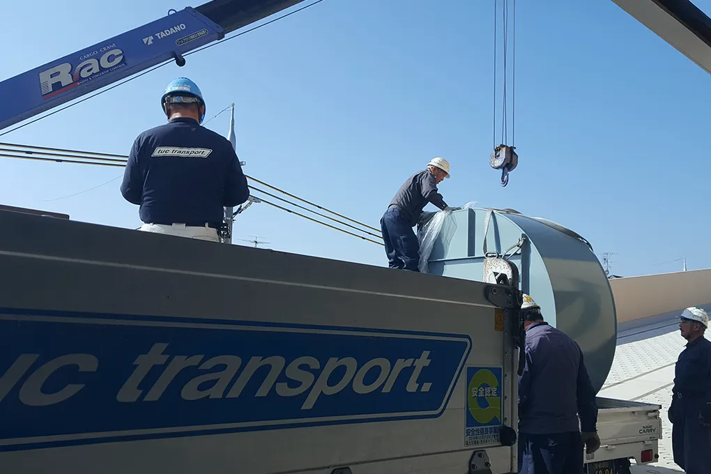 精密機器・美術品・イベント搬入などの輸送対応事例