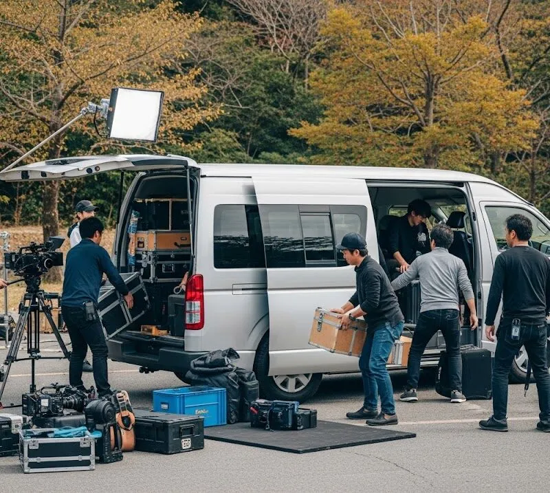【制作会社様向け】プロが選ぶ「ロケバス」の条件とは？運転手付きレンタルでストレスフリーで撮影を成功させる全知識