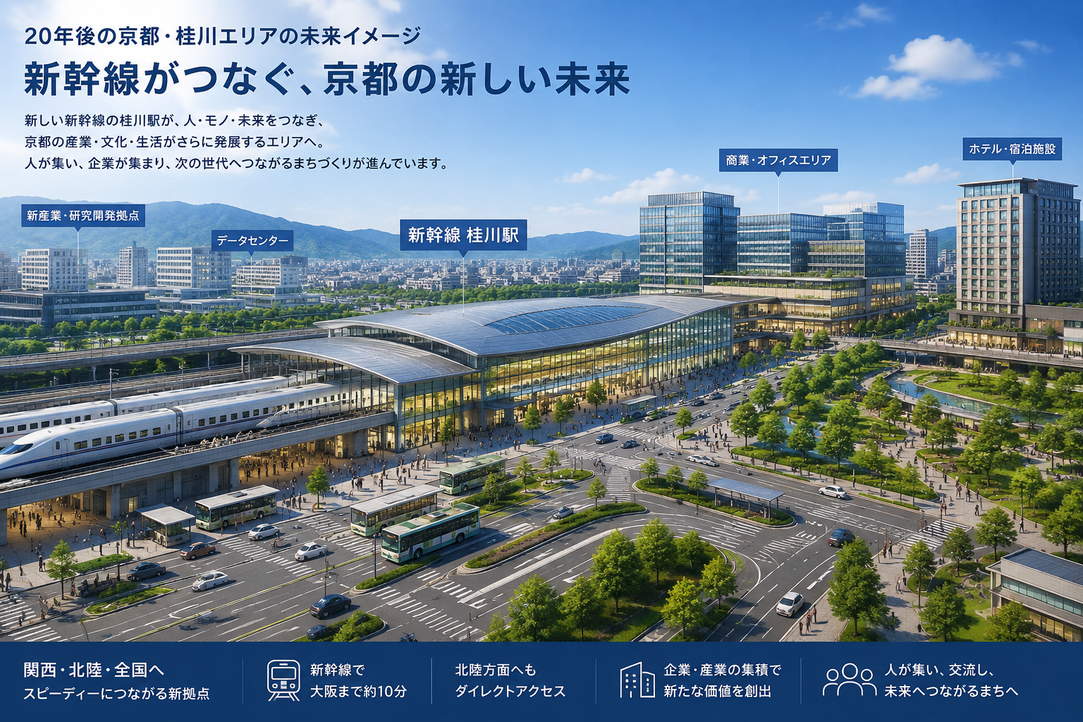北陸新幹線だけではない。京都で始まる「高付加価値物流」の時代